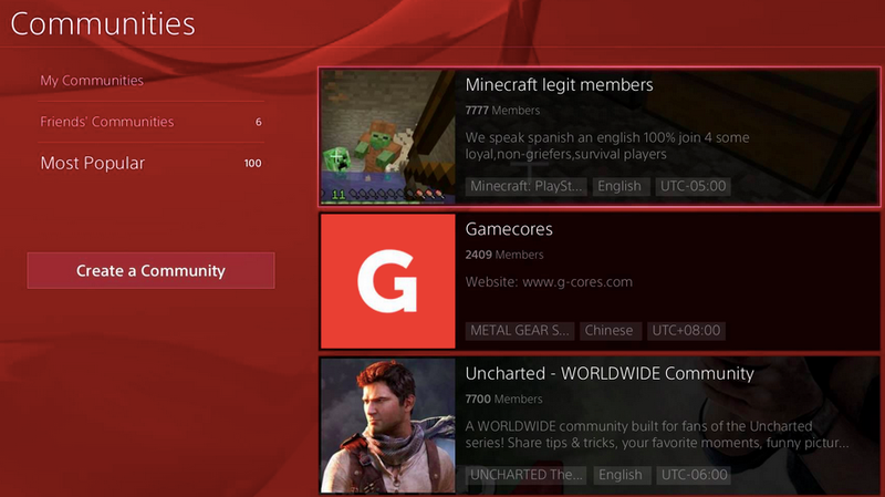 Illustration for article titled The Most Popular PS4 Communities Are Hilarious (And Sometimes Awful)